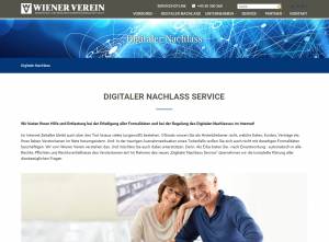 Wiener digitaler Nachlassservice - Launch im Oktober 2016